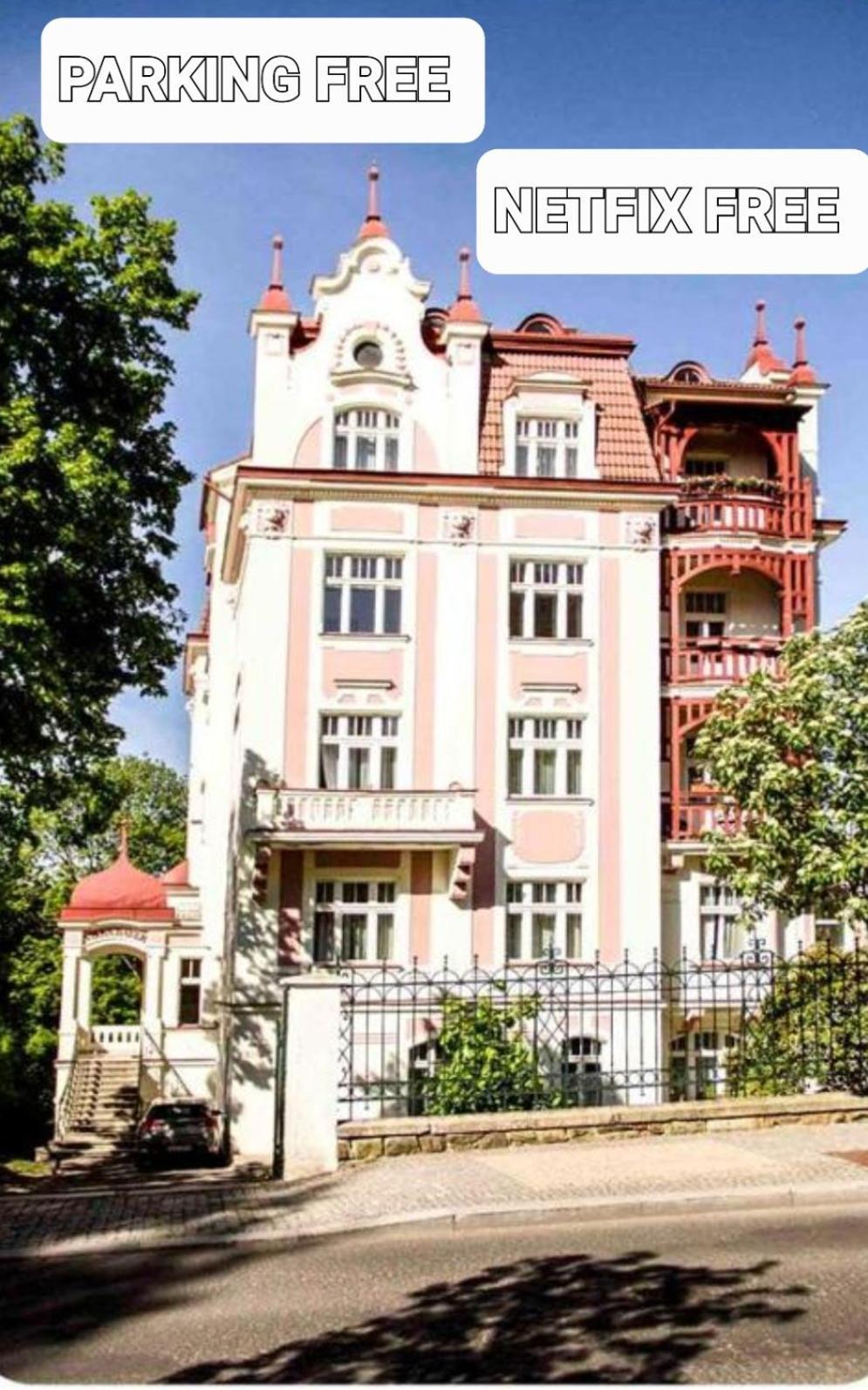 Apartman Vila Bayer Karlsbad Exteriör bild